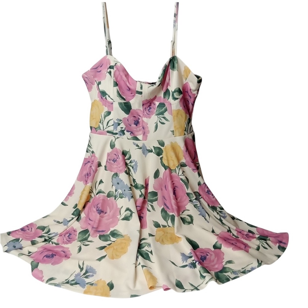 Forever 21 Floral Spring Dress L